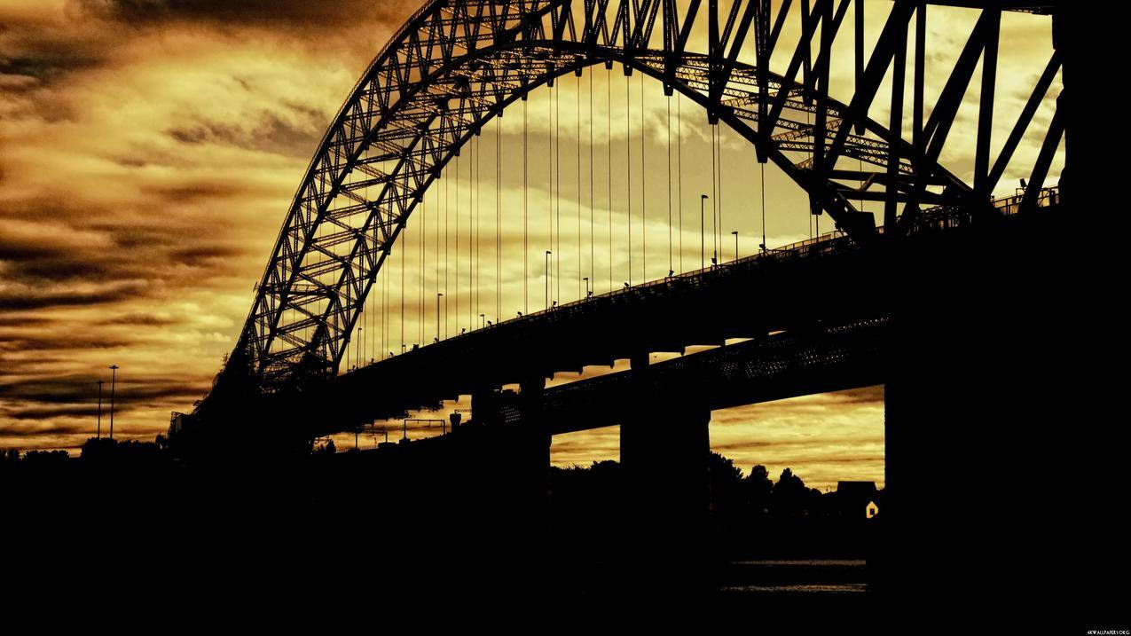 摄影,日落,大桥,SydneyHarbourBridge
