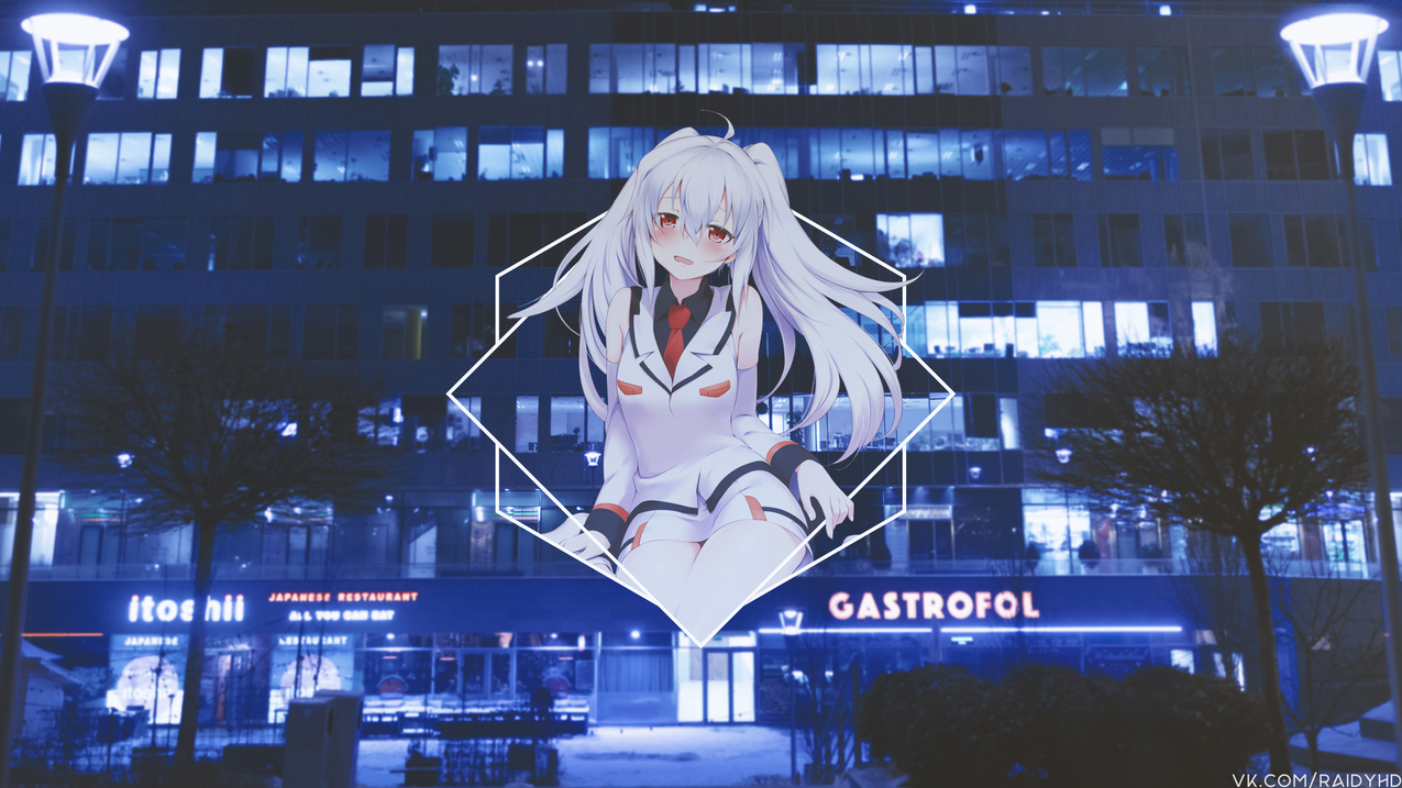 动漫,animegirls,子母画面