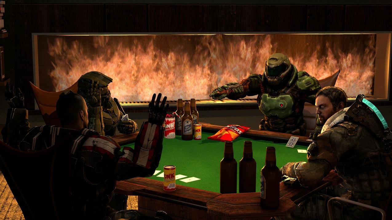 大师,指挥官,艾萨克拉克,Halo5：守护者,厄运游戏,MaseffECT,死空间,源电影制作人,死亡空间3
