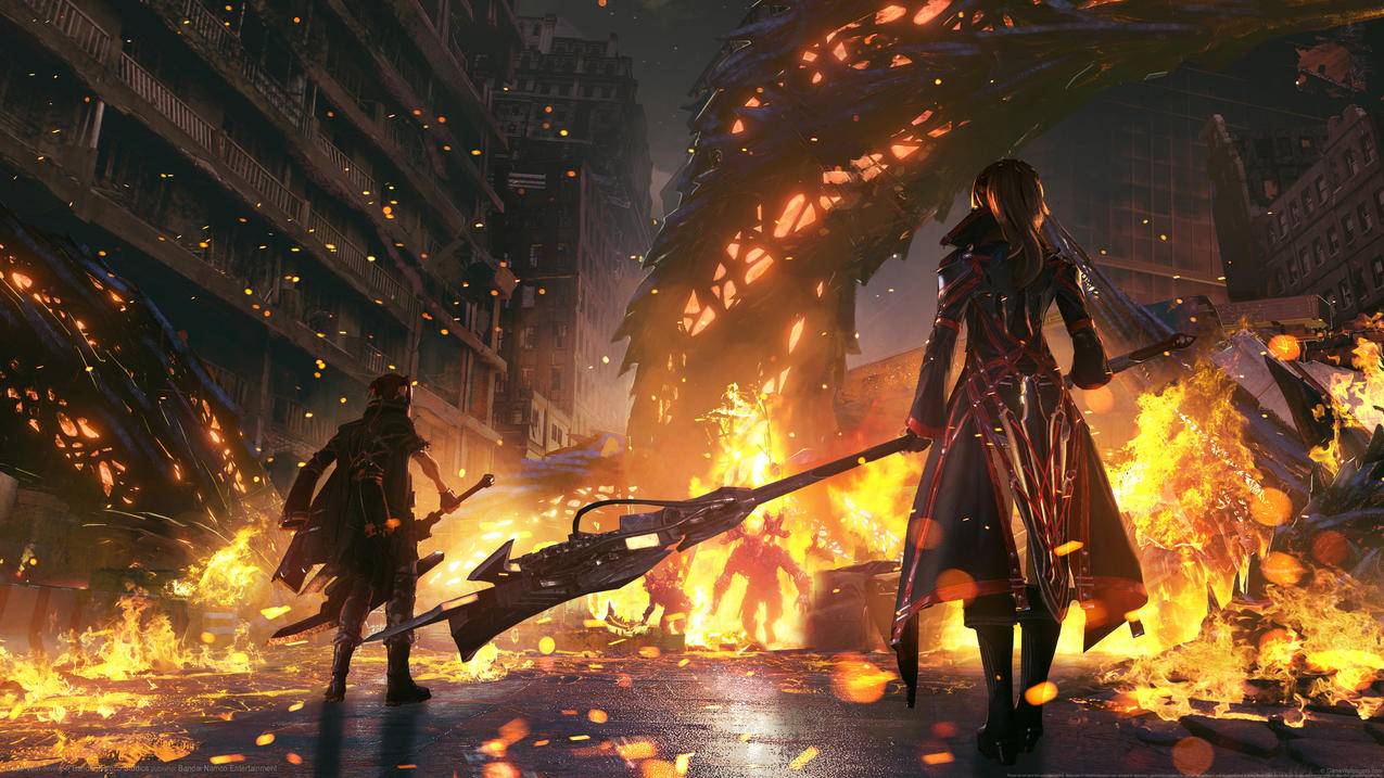 女孩,带武器的女孩,CodeVein