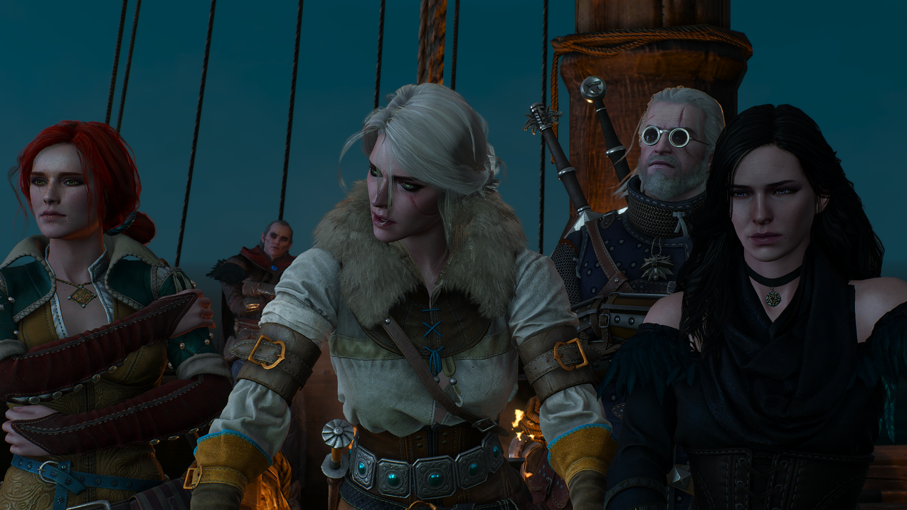 Geraltofriviatrissmerigoldcirillafionaelenriannonthewitcherthewitcher3：wildhunt4kciri 5434