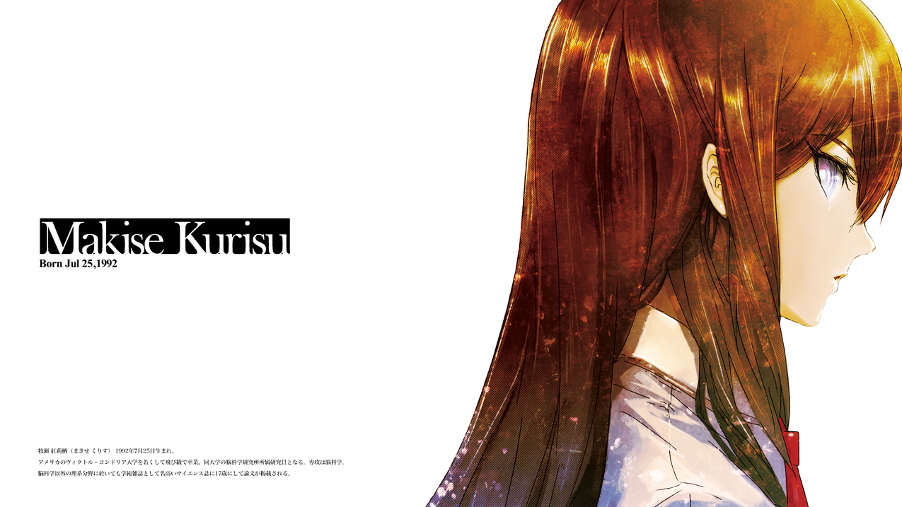 whiteskin,红发,动画,animegirls,whitebackground,白色,simplebackground,MakiseKurisu,斯坦;门,艺术品,whiteshirt