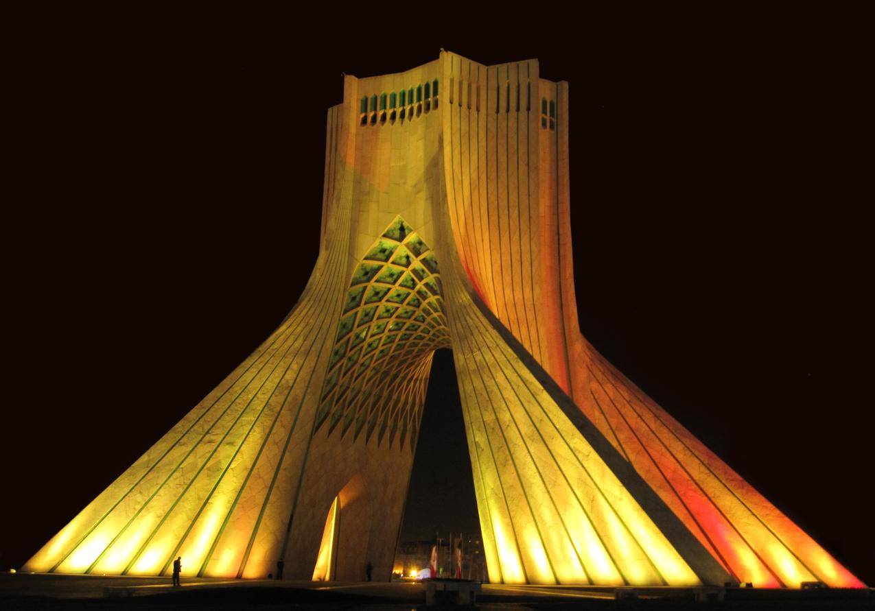 伊朗,德黑兰,城市,AzadiSquare
