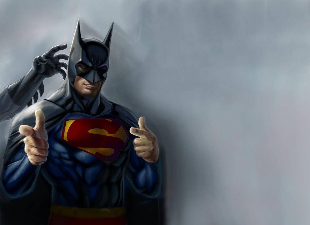 超人,蝙蝠侠,工艺品