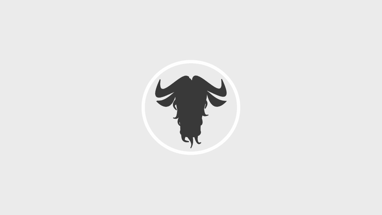 GNU,白色