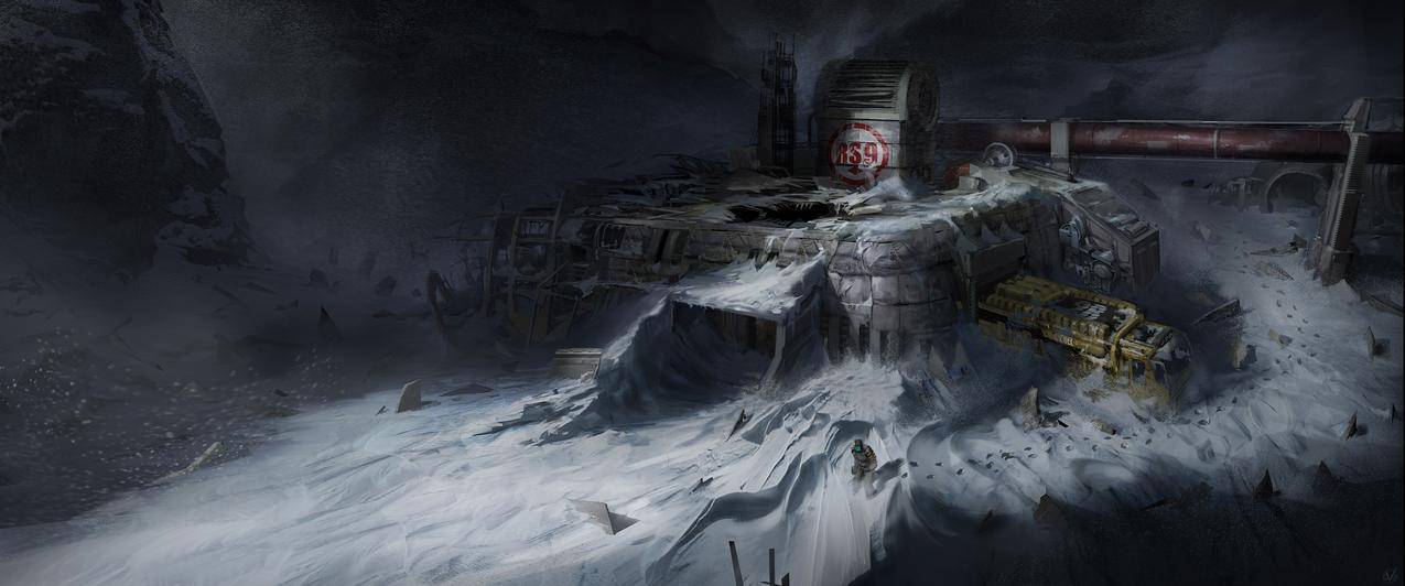 被遗弃的雪,科学,死亡空间,视频游戏,死亡空间3