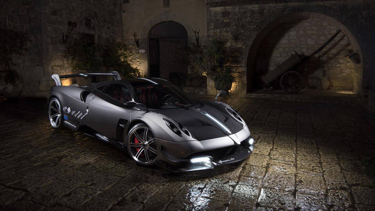 汽车,跑车,PaganiHuayra,Pagani,银色轿车,汽车