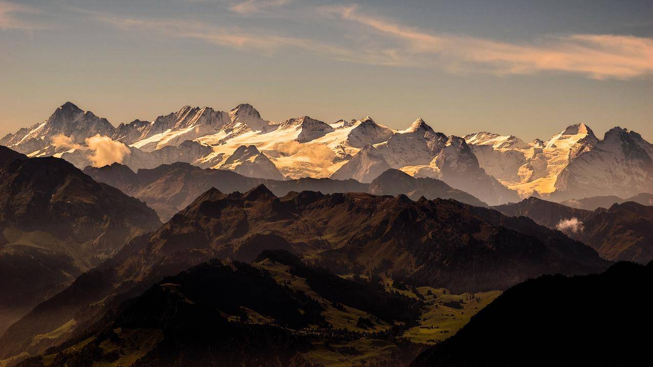 自然,景观,山