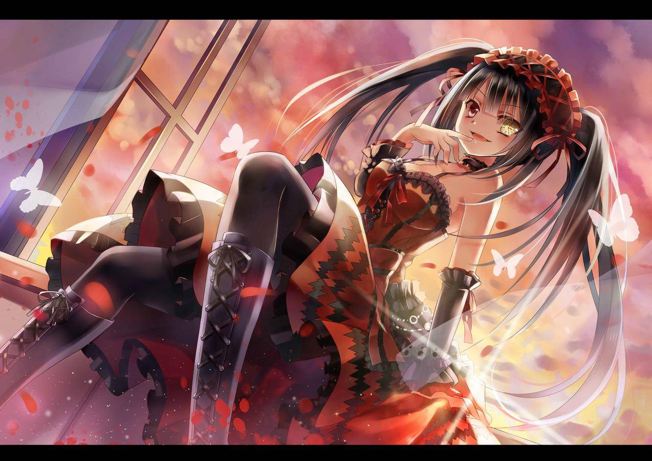 动漫,小女孩,眼神,可爱