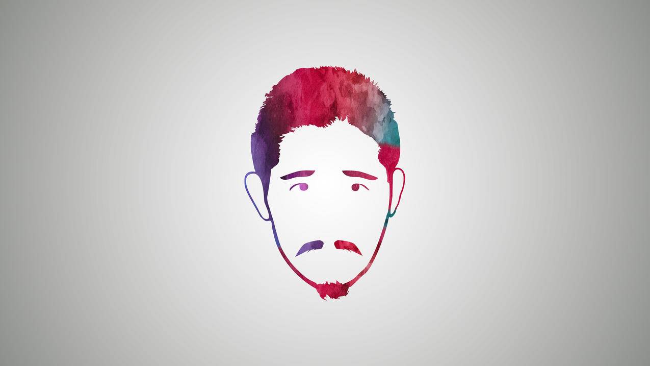 脸,男人,胡须,simplebackground