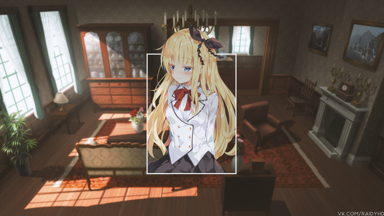 动漫,animegirls,子母画面