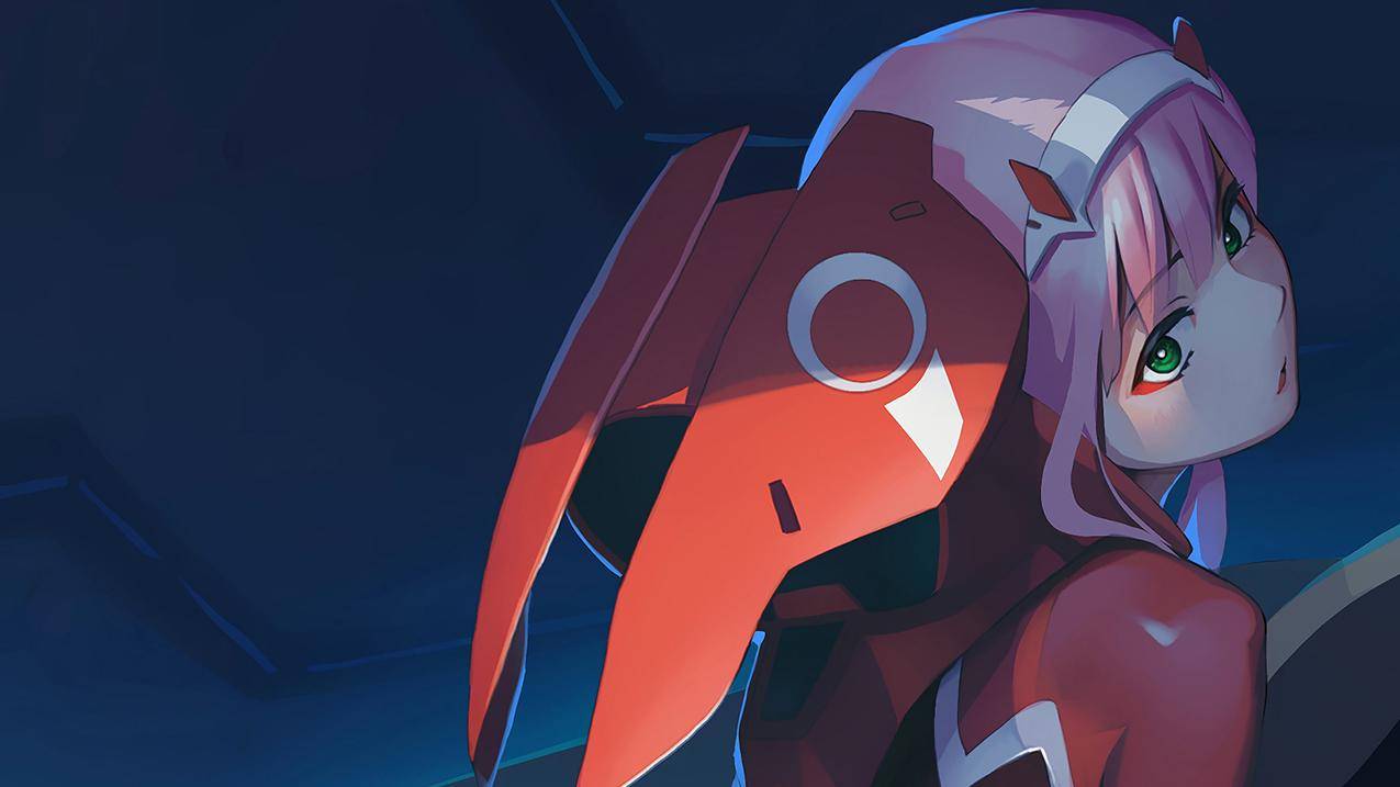 pinkhair,zerotwodarlinginthefranxx,动画animegirls,darlinginthefranxx