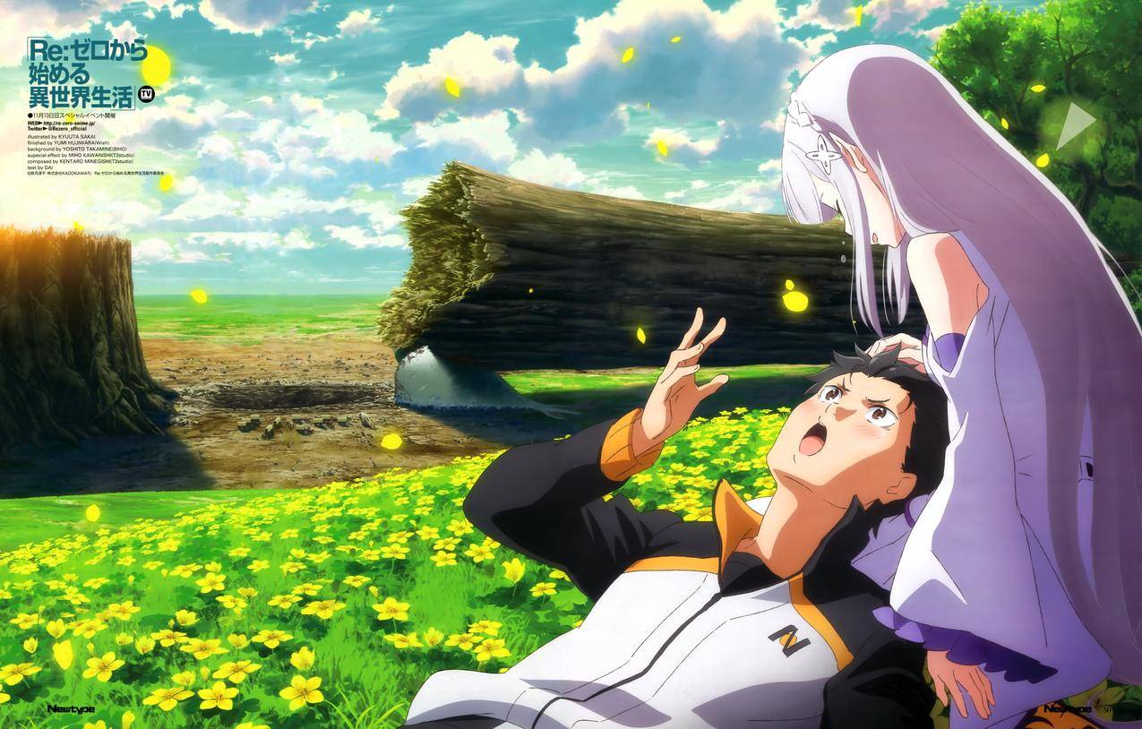 回复：zerokarahajimeruisekaiseikatsu,natsukisubaru,艾米利亚RE：零,“云”,樱花树,