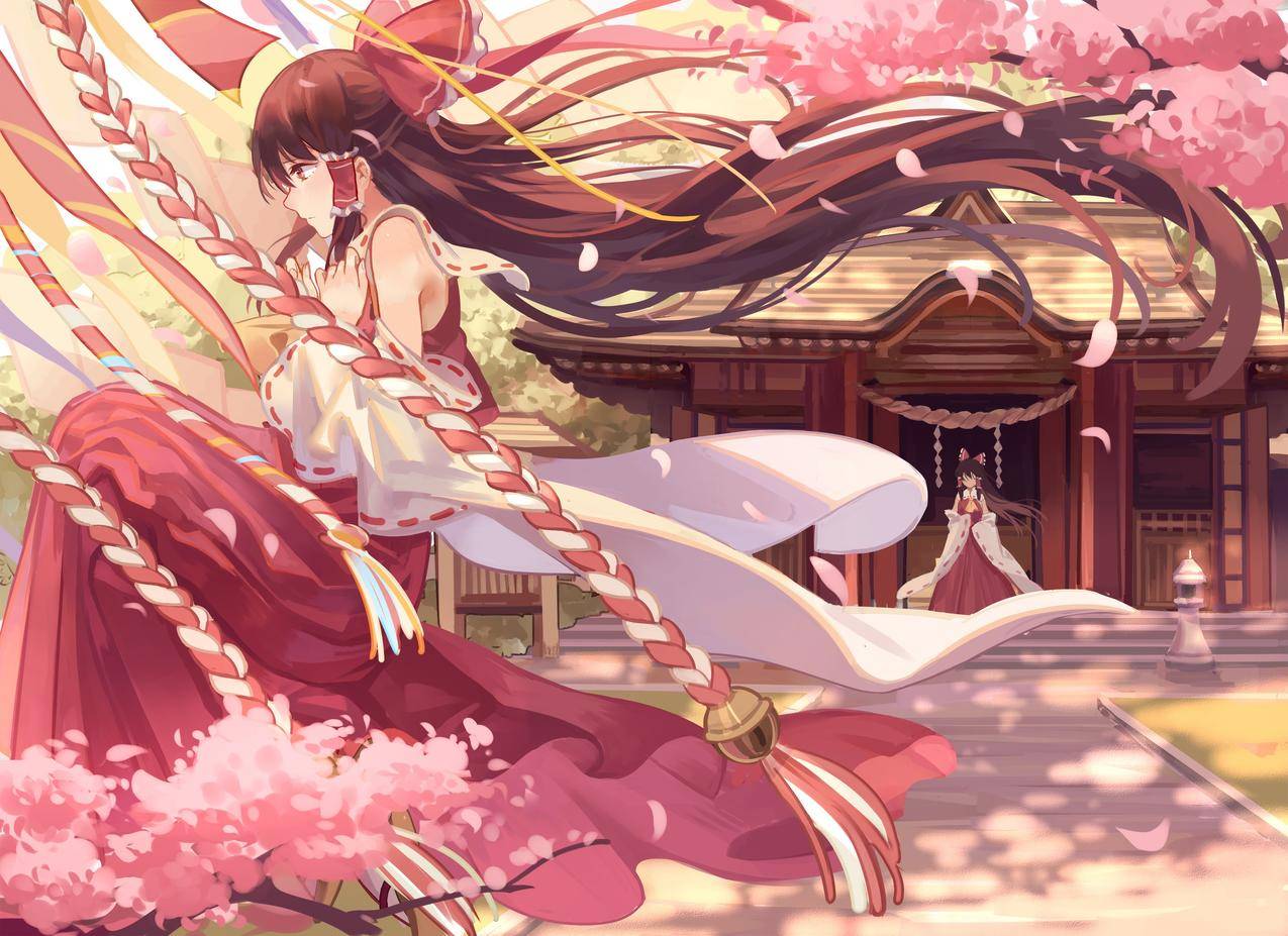 动漫,在东方,hakureireimu