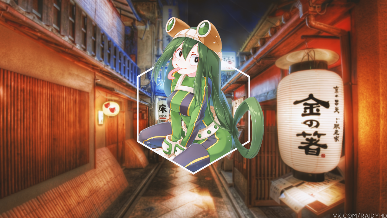 animegirls,动漫,子母画面,BokunoHeroAcademia