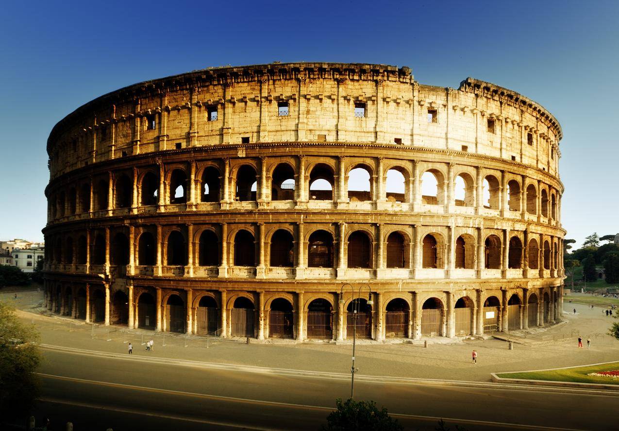 罗马斗兽场,罗马,旧建筑,建筑,意大利,建筑,古代