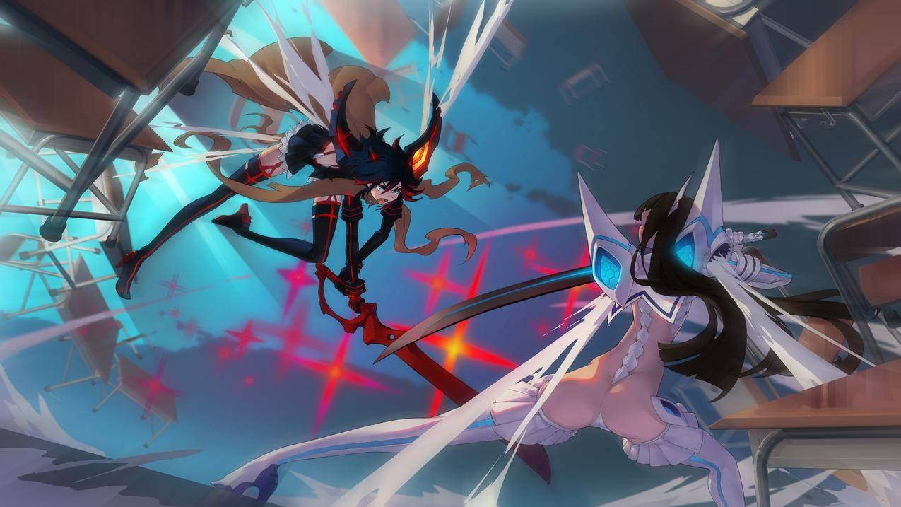 KilllaKill,动物,MatoiRyuuko,KiryuinSatsuki,剑,战斗