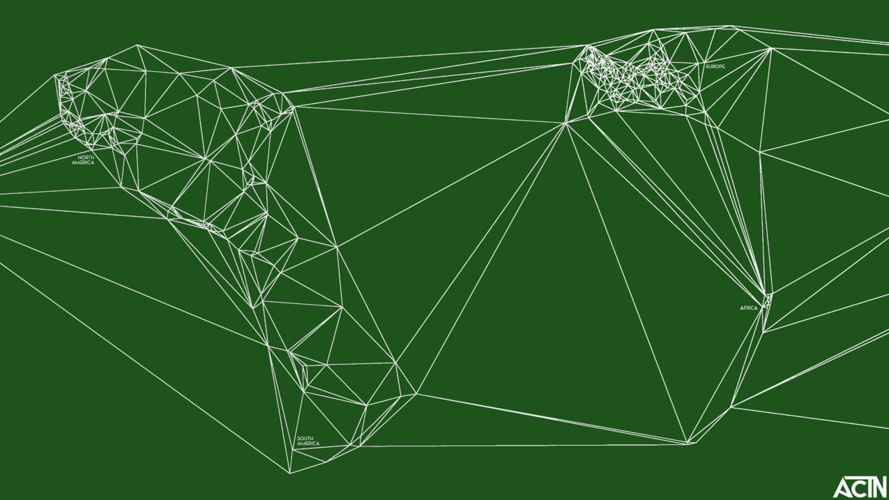 尼古拉斯顿,费尔特朗,线条,几何,世界,绿色背景,极简主义,简单背景