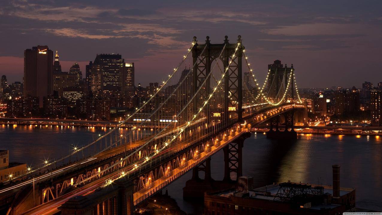 城市景观,市桥,brooklynbridge,newyorkcity,美国