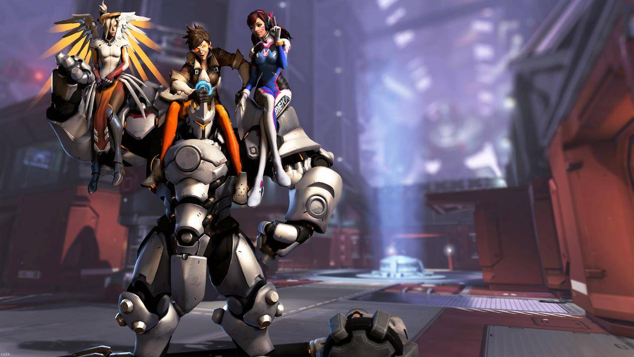 莱因哈特,监视,ReinhardtWilhelm,监视,暴雪娱乐,怜悯,监视,示踪,监视,DVa,监视