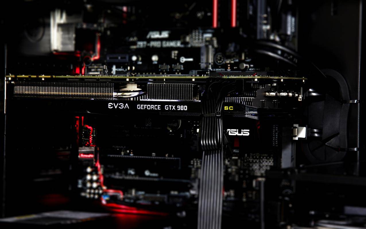 计算机,硬件,GPU,图形卡,GeForce,EVGA,ASUS,PC,主板,倾斜,技术,GPU,PCB