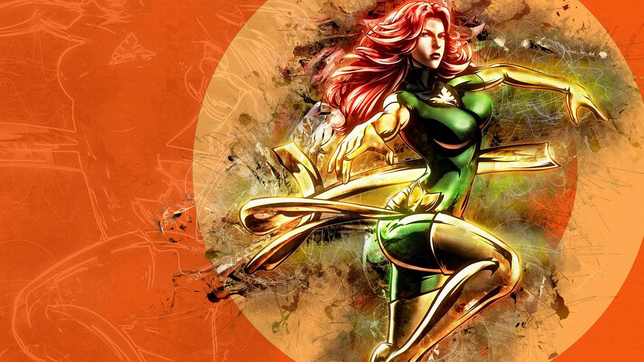 英雄,JeanGrey,漫画,艺术品,X战警,凤凰,Marvelvs