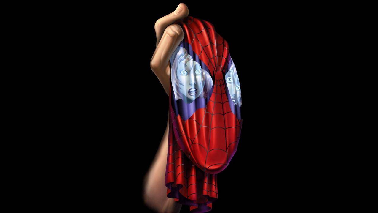 MaryJaneWatson,格温斯塔西,Spider,Man,魔术,超级英雄,面具,倒影