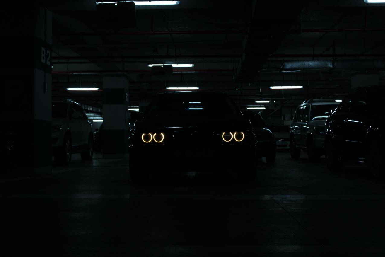 宝马,E39,汽车,灯