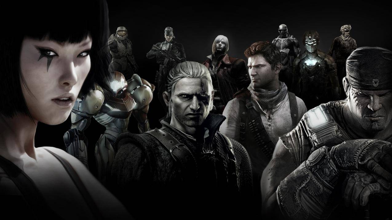 DevilMayCry,死空间,镜子,莎草,金属固体,CallofDuty,光环,齿轮,巫婆,未知,克里斯三,形似