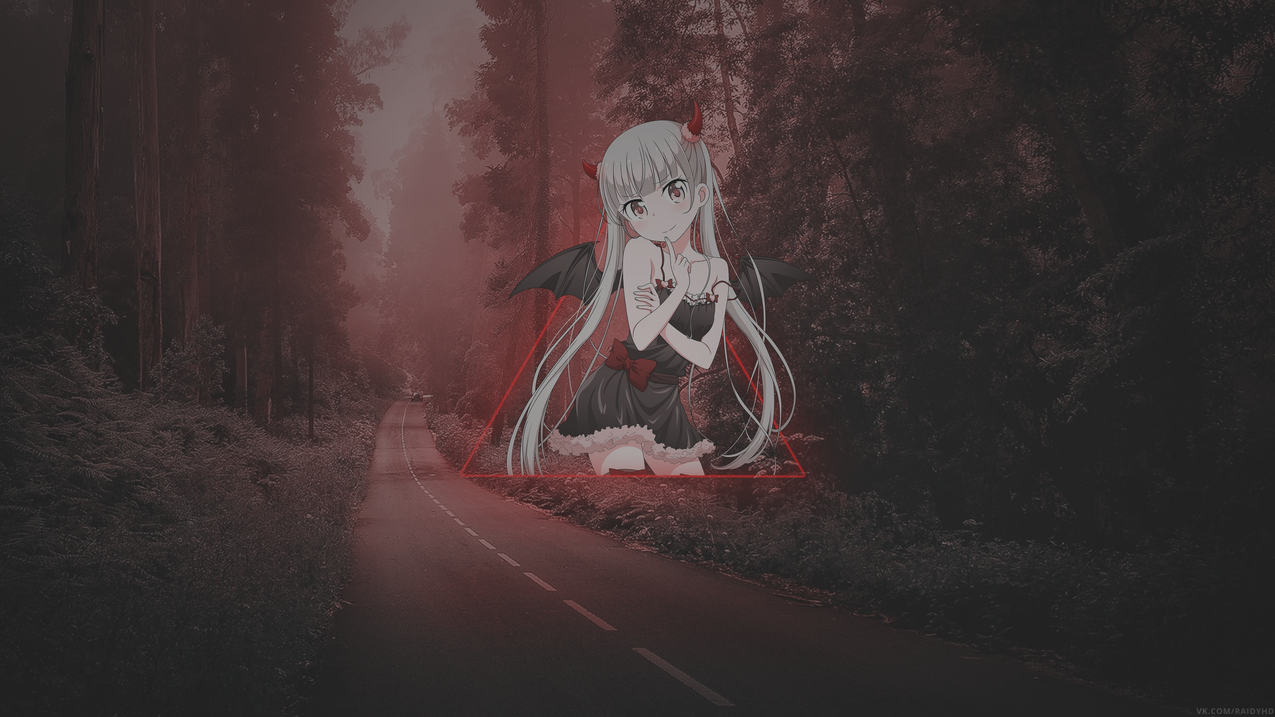 动漫,animegirls,子母画面