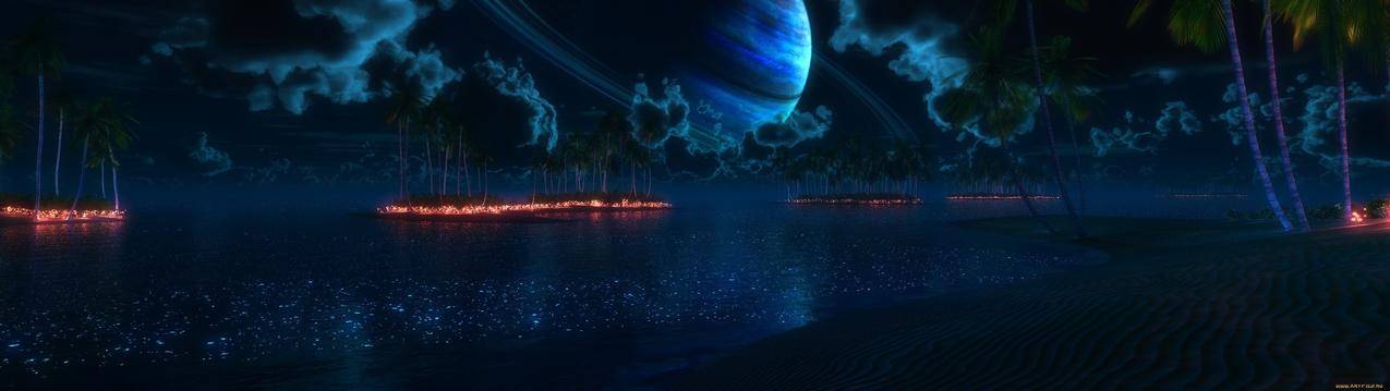 科学,空间,行星,自然,数字艺术