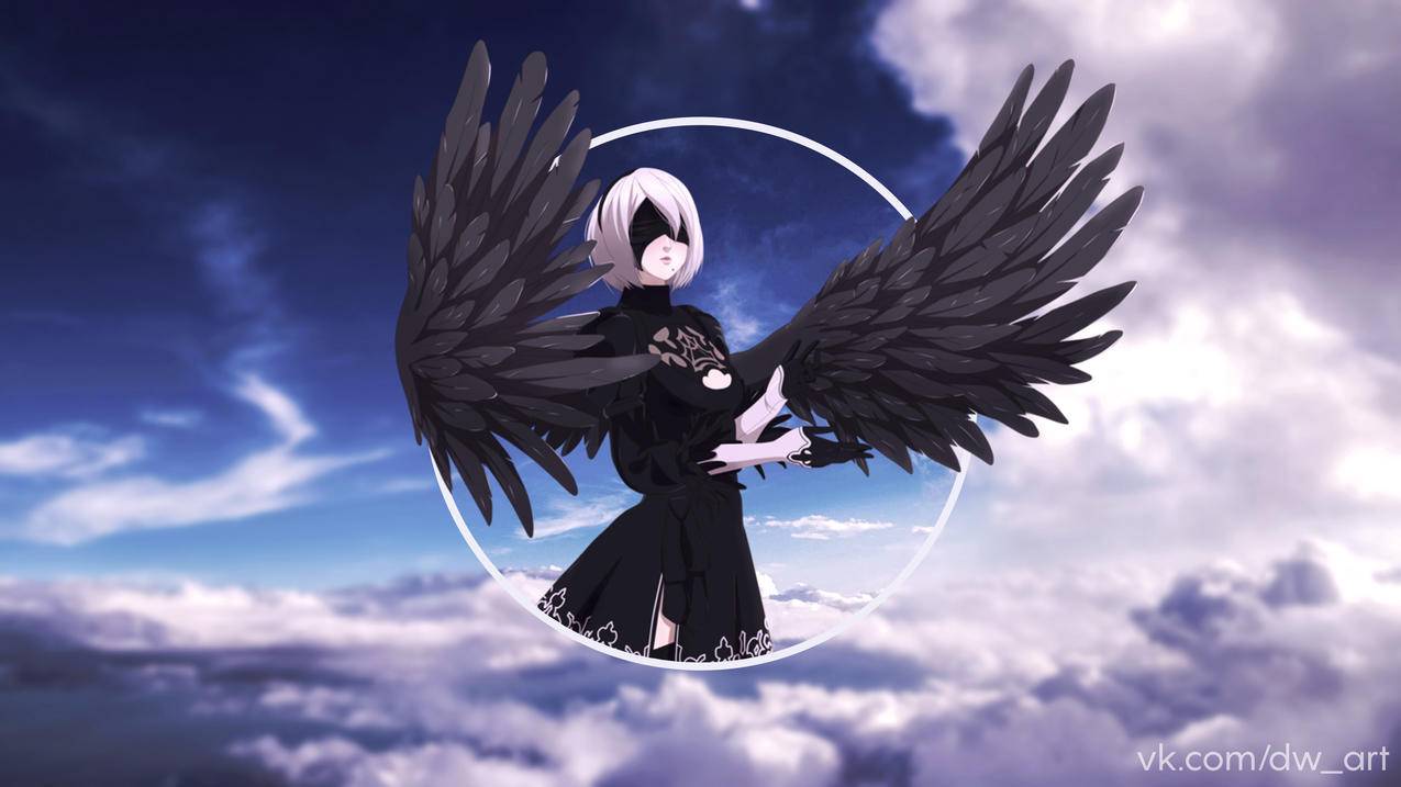 animegirls,尼尔,尼尔：自动机,图2B,图中画