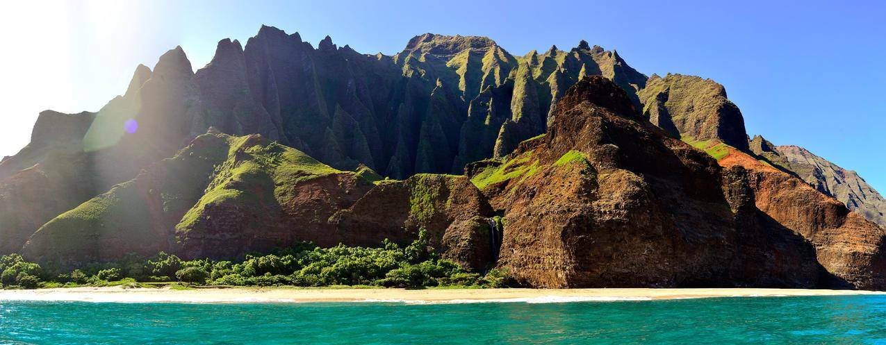 景观,自然,夏威夷,岛屿