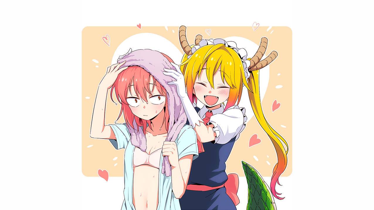 小林-sanChinoMaidDragon,小林小林-sanChinoMaidDragon,彻小林-sanChinoMaidDragon,simplebackground