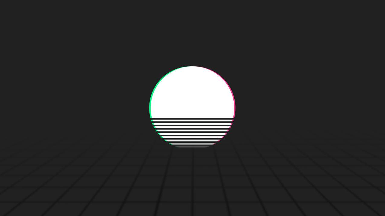 逃脱,日落,vaporwave,抽象