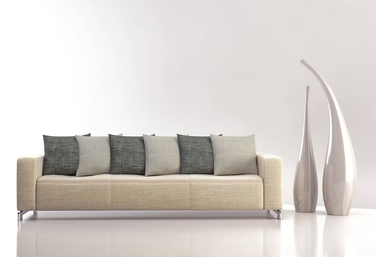 室内沙发,现代简洁居家,4k图片