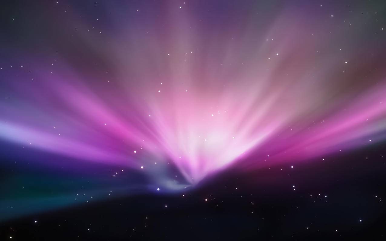 苹果mac,梦幻紫色经典5k桌面壁纸