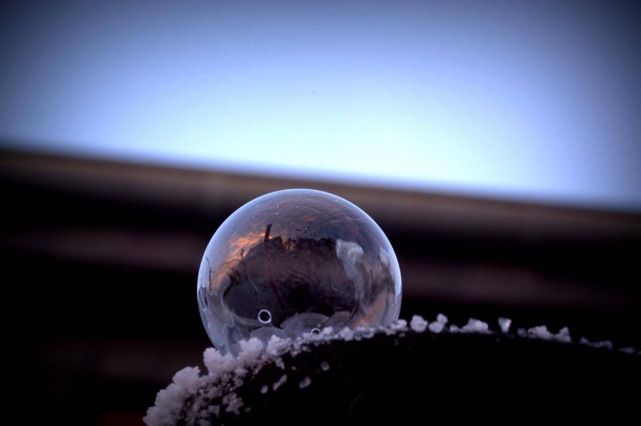 Crystal,Ball的特写镜头