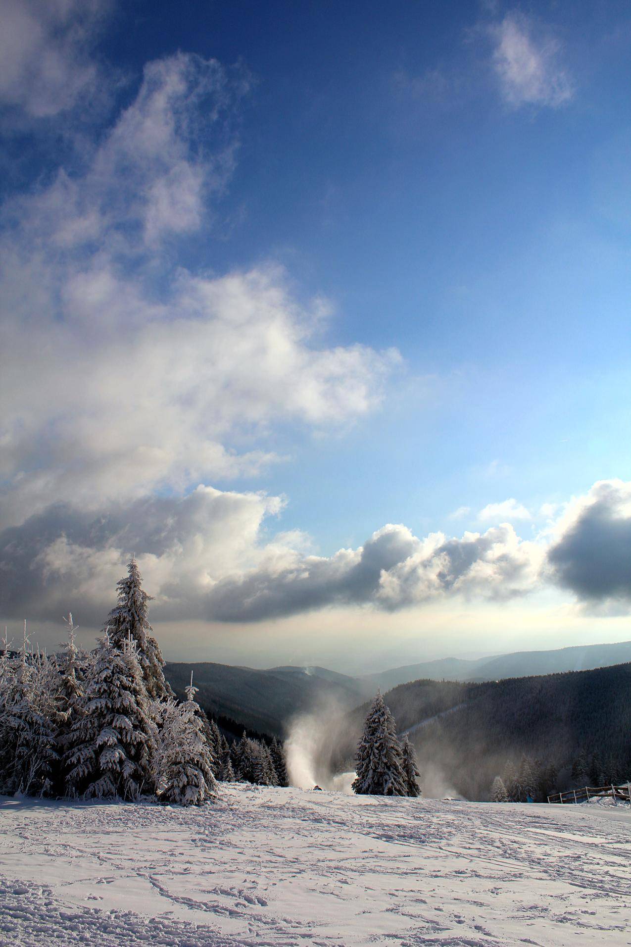 雪山景观摄影