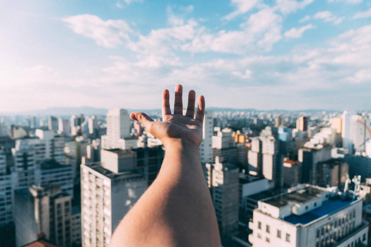 阳光,城市,风景,天空cc0可商用高清图片