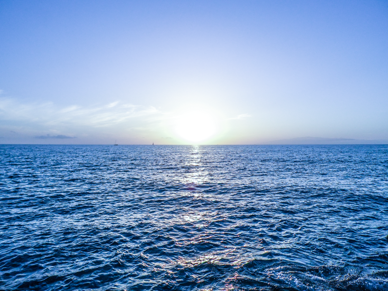 海天地平线高清图片