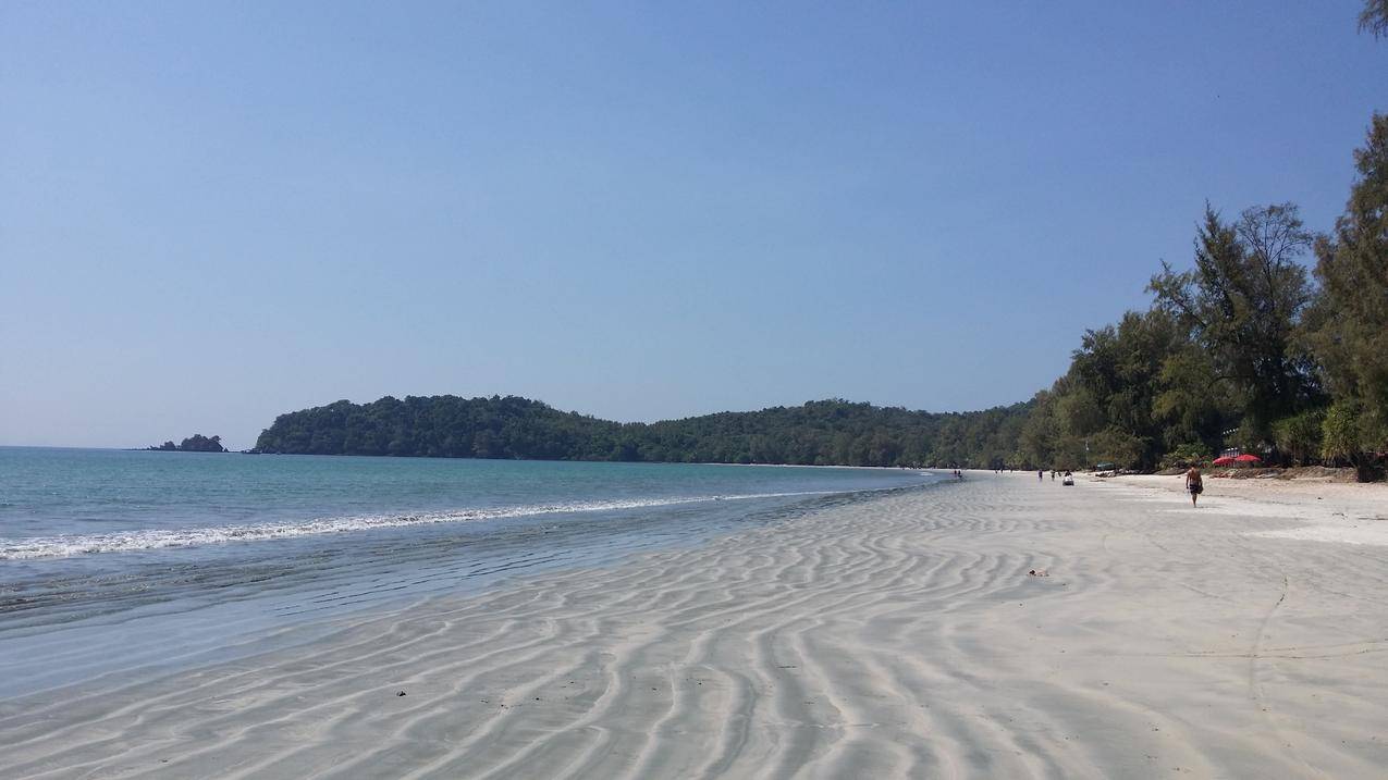 高帕耶曼马克海滩沙滩风景图片