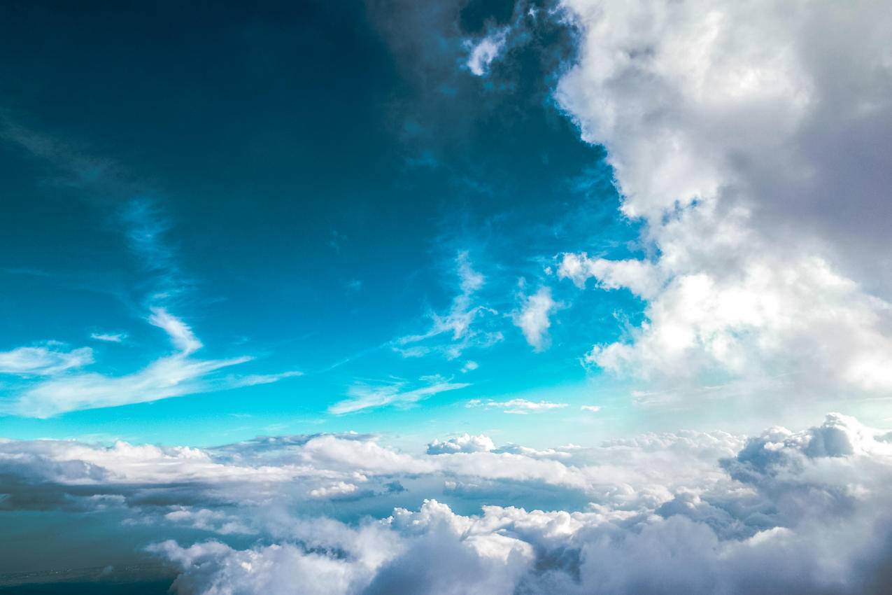 天空,飞翔,云彩,蓝天的cc0可商用高清图片