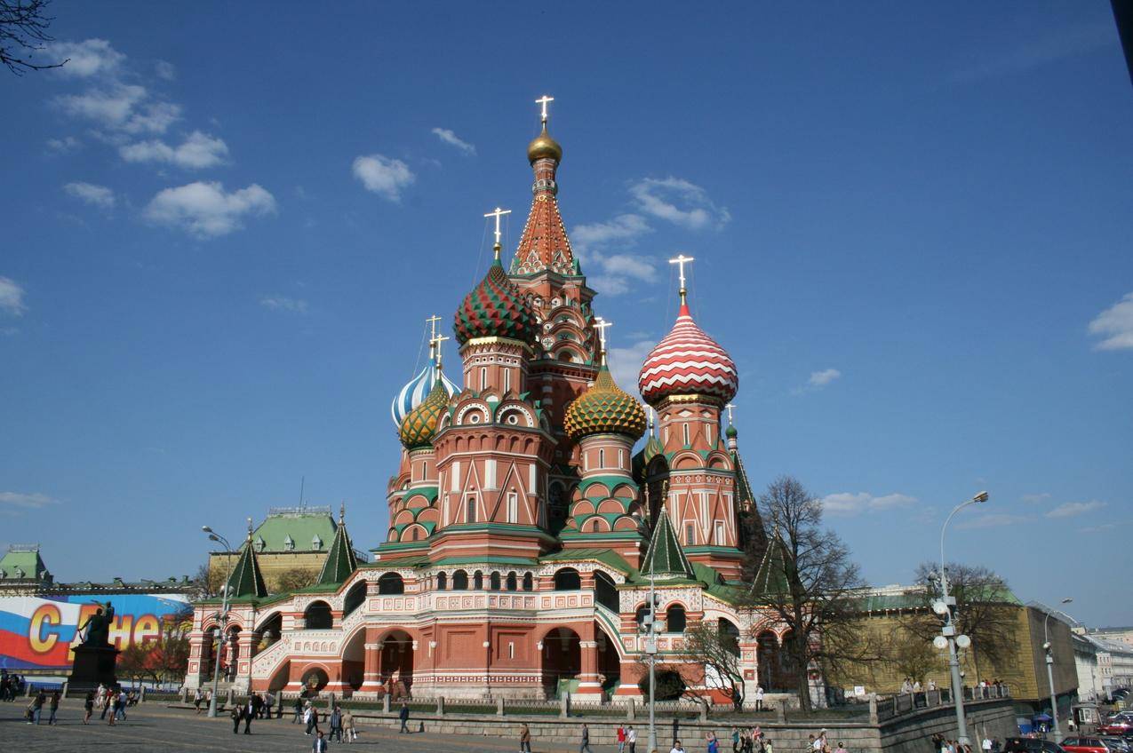 俄罗斯克里姆林宫教堂建筑