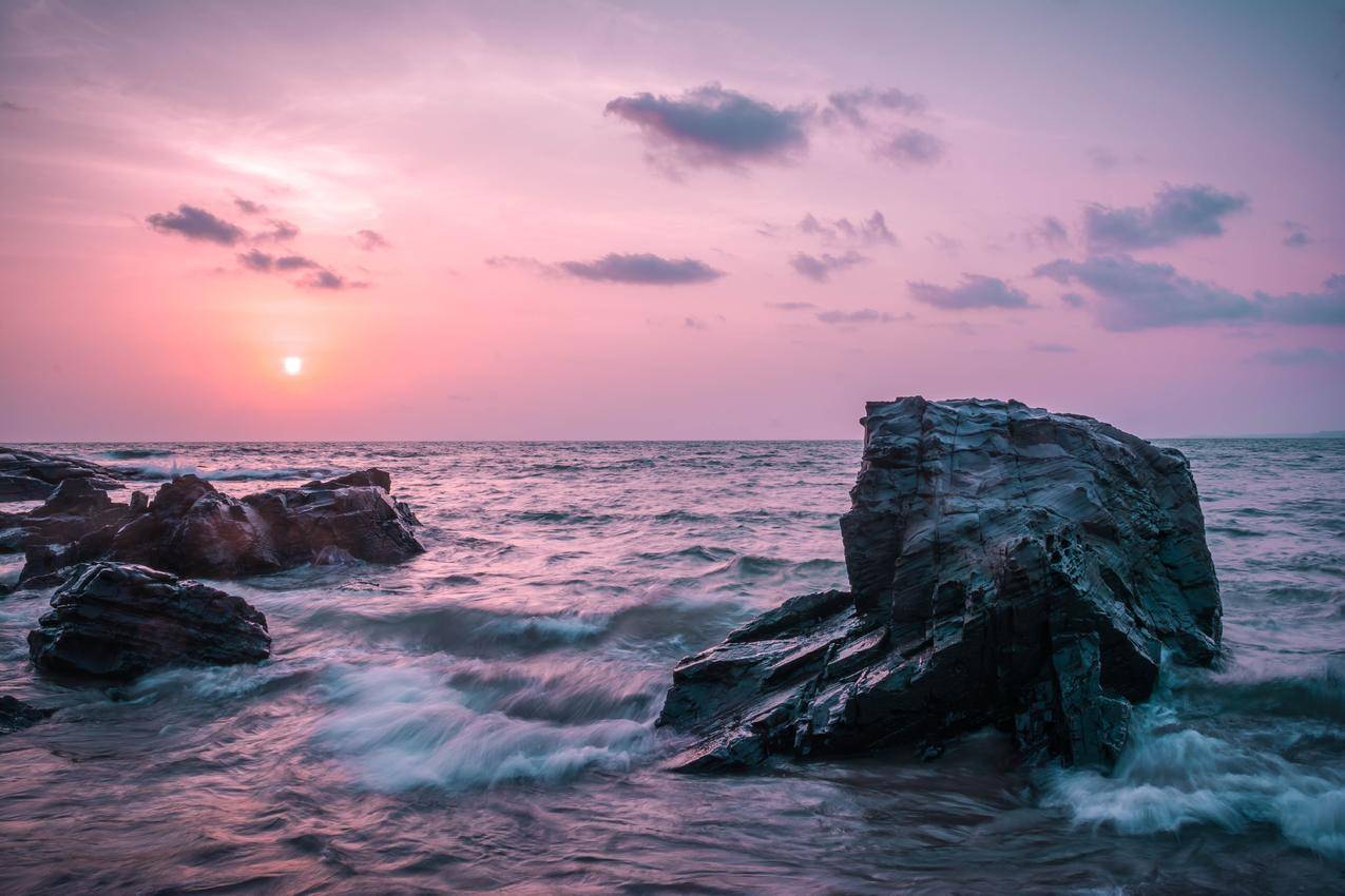 海景云彩风景高清图片