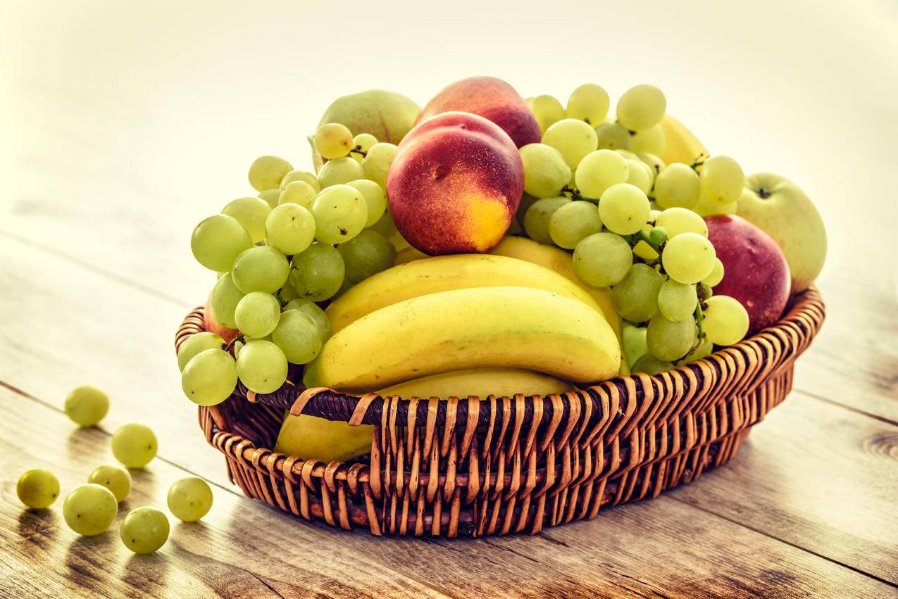 cc0免费可商用食品,健康,葡萄,香蕉高清图片
