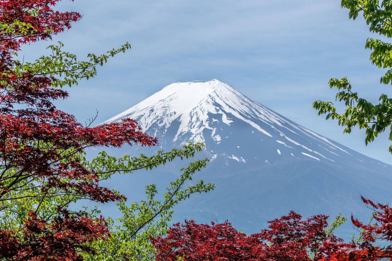 【日本行—远眺富士山摄影图片】富士山风光摄影_以吾之拙眼
