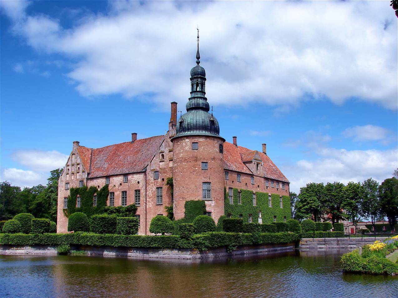 瑞典维特舍夫勒城堡建筑图片