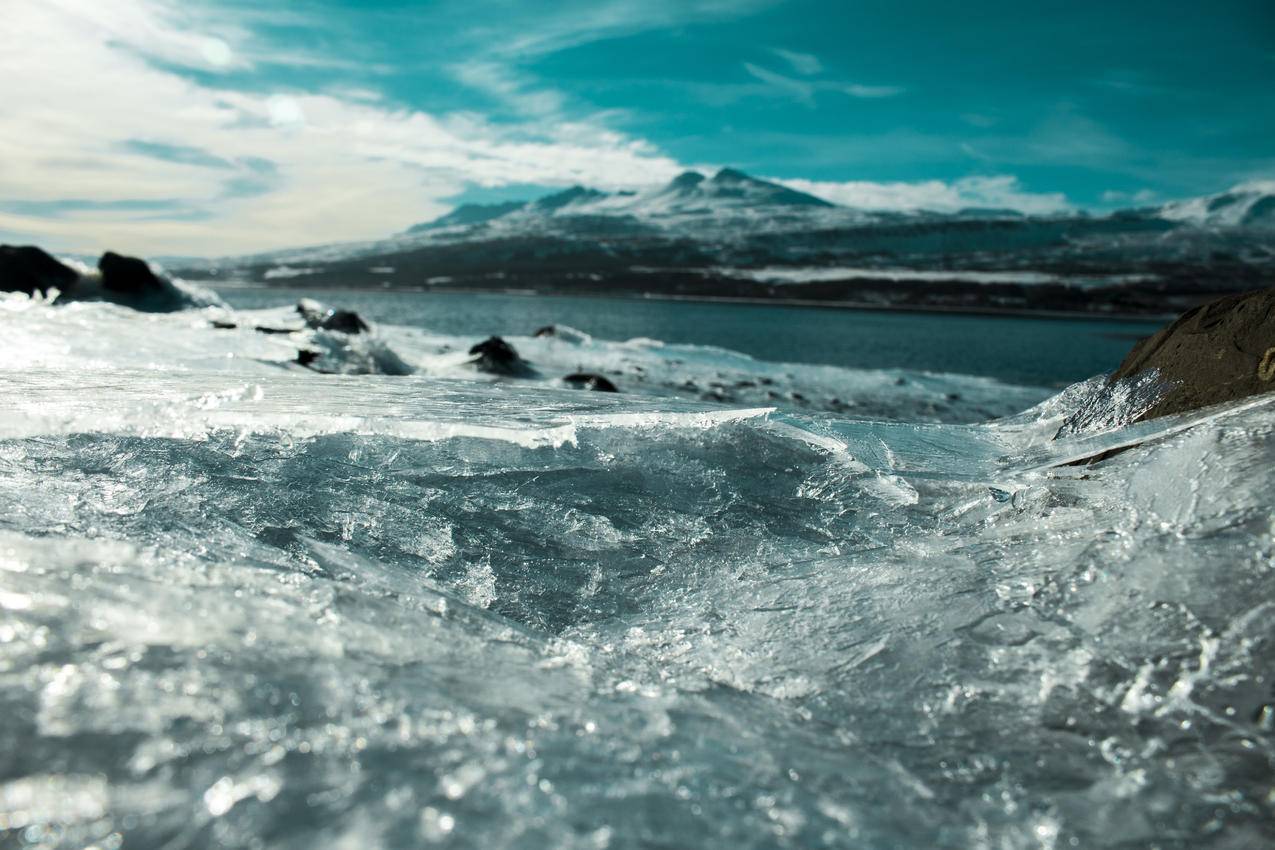 cc0可商用冰雪图片,冰山,冰岛,大海