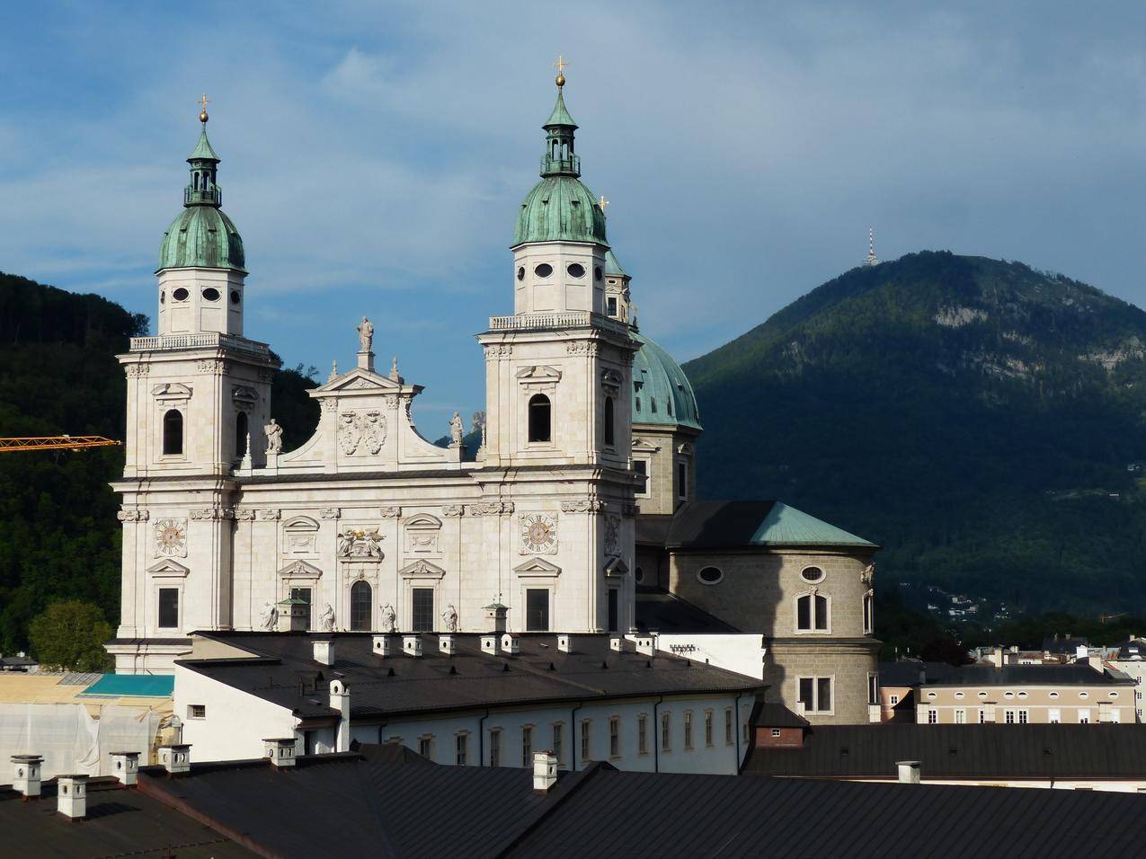 奥地利萨尔茨堡大教堂建筑图片